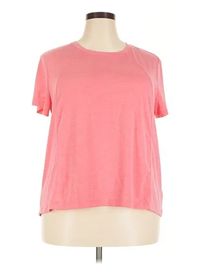 Pre-owned Avia Short Sleeve T-shirt In Pink