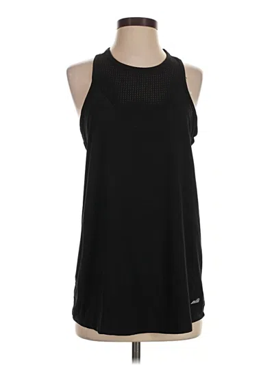 Pre-owned Avia Sleeveless Top Black Halter Neckline Tops
