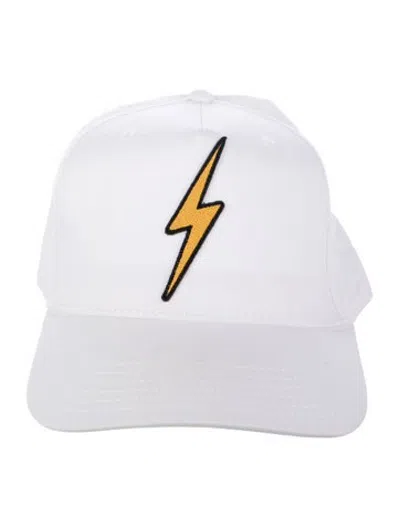 Pre-owned Aviator Nation Women's White Cotton  Baseball Cap