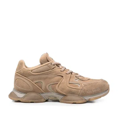 Axel Arigato Eris Beige Chunky Sculpted Sole Layered Leather Sneakers In Multi