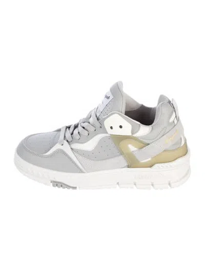 Pre-owned Axel Arigato Leather Sneakers In White