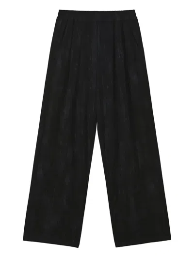 B+ab Elasticated-waistband Trousers In Black