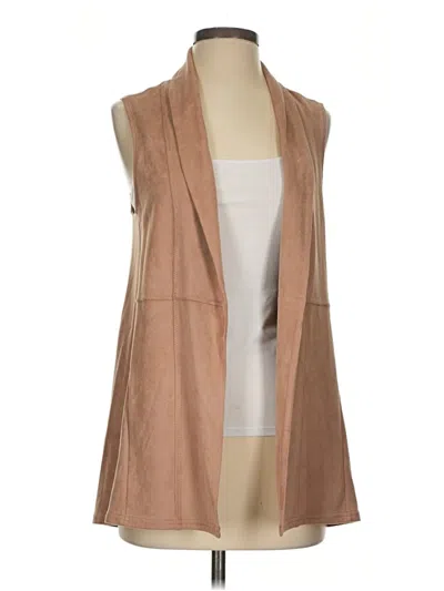 Pre-owned B Collection By Bobeau Vest In Tan