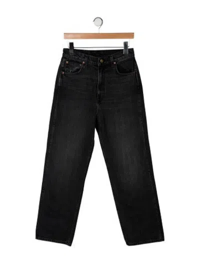 Pre-owned B Sides Straight Leg Pants In Black