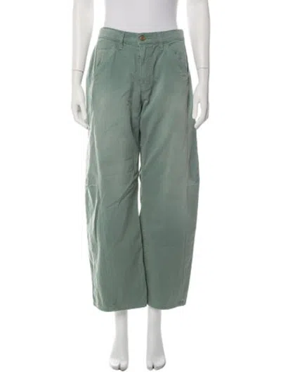 Pre-owned B Sides Wide Leg Pants In Green