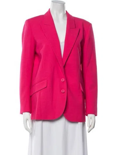 Pre-owned Ba&sh Blazer In Pink