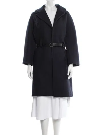 Pre-owned Ba&sh Coat In Blue