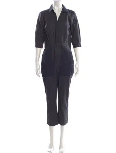 Pre-owned Ba&sh Jumpsuit In Grey