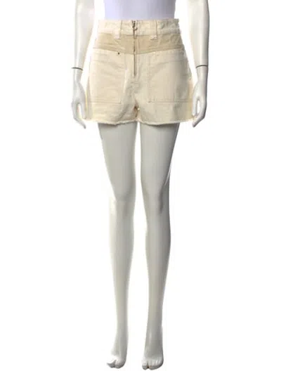 Pre-owned Ba&sh Mini Shorts In Neutrals