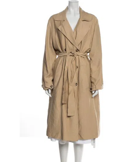 Pre-owned Ba&sh Trench Coat In Neutrals
