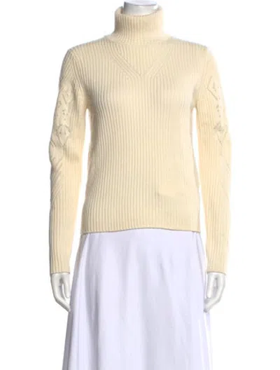 Pre-owned Ba&sh Turtleneck Sweater In Neutrals