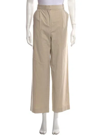 Pre-owned Ba&sh Wide Leg Pants In Neutrals