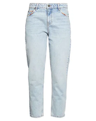 Ba&sh Ba & Sh Woman Jeans Blue Size 10 Polyester, Cotton