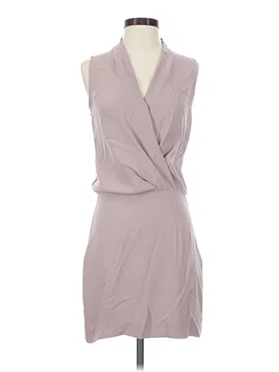 Pre-owned Babaton Cocktail Dress In Gray