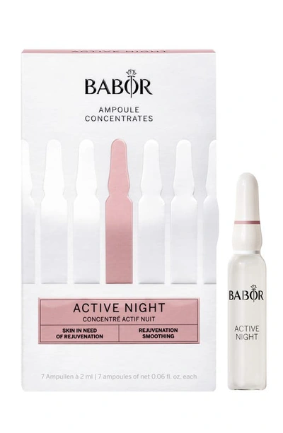 Babor Active Night Amoule Concentrates, 0.47 oz In White