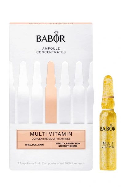 Babor Multi Vitamin Ampoule Concentrates, 0.47 oz In White