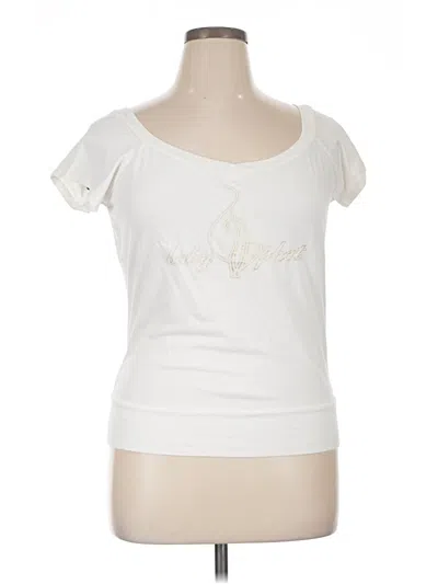 Pre-owned Baby Phat Short Sleeve T-shirt In Ivory