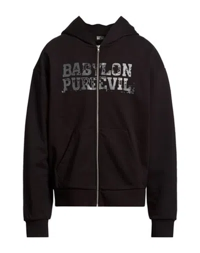 Babylon La Man Sweatshirt Black Size 38 Cotton