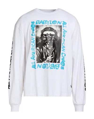 Babylon La Man T-shirt White Size 38 Cotton In Multi