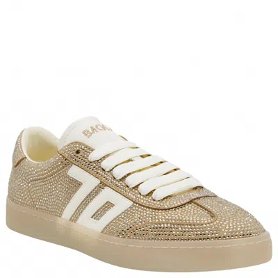 Back 70 Women's Smart Sneakers In Gold In Black