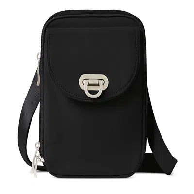 Baggallini Coastal Flip Lock Venture Crossbody In Black