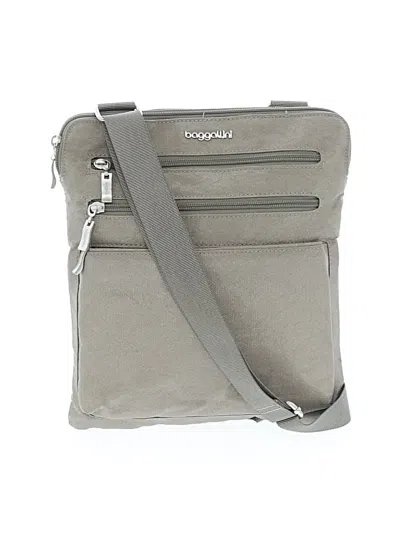 Pre-owned Baggallini Crossbody Bag In Gray