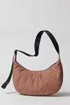 Baggu Medium Nylon Crescent Bag In Cocoa At Urban Outfitters