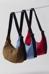 Baggu Medium Nylon Crescent Bag In Seaweed At Urban Outfitters In Blue