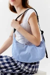 Baggu Medium Nylon Crescent Bag In Serenity Blue At Urban Outfitters