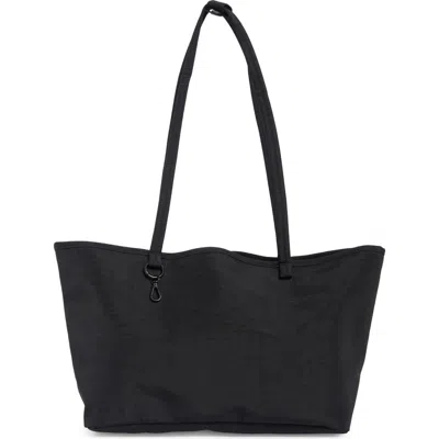 Baggu Medium Nylon Reversible Tote In Black Mix
