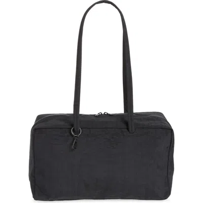 Baggu Medium Recycled Nylon Bowler Bag In Black