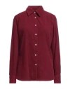 Bagutta Woman Shirt Garnet Size Xl Cotton In Red