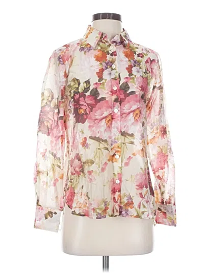 Pre-owned Bailey44 Long Sleeve Blouse In Pink