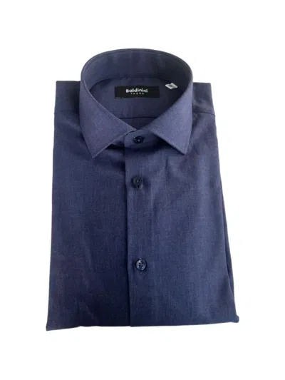 Baldinini Button-up Shirt In Blue