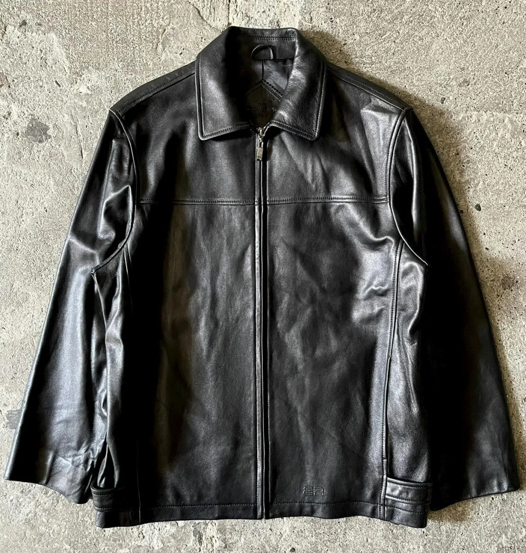 Pre-owned Balenciaga - 1997 - Nicolas Ghesquière - Leather Jacket