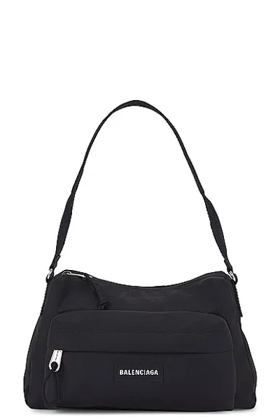Balenciaga Explorer Sling Pouch Bag In Black