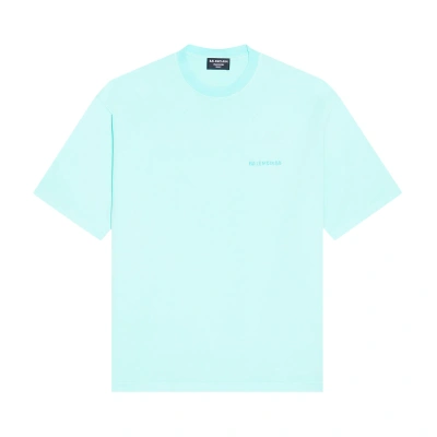 Pre-owned Balenciaga Medium Fit T-shirt 'mint' In Green