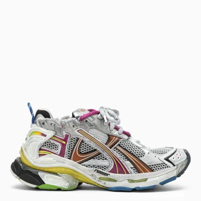 Balenciaga Multicolor Runner Sneaker In Pink