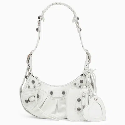 Balenciaga Xs Le Cagole Shoulder Bag In White