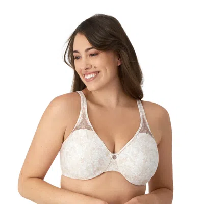 Bali Passion For Comfort Seamless Underwire Minimizer Bra 3385 In White