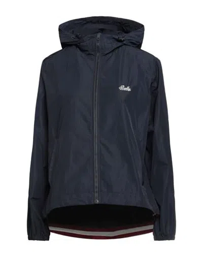 Bally Woman Jacket Midnight Blue Size 10 Polyester