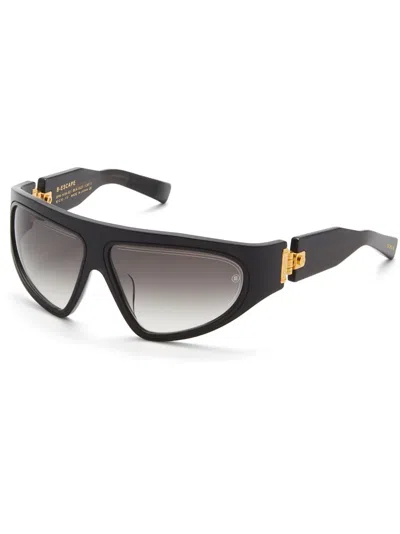 Balmain B-escape Pilot-frame Sunglasses In Black