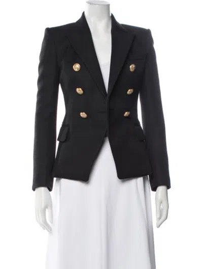 Pre-owned Balmain Blazer In Black