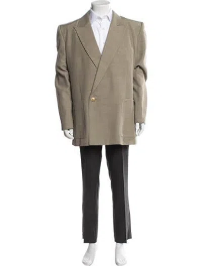 Pre-owned Balmain Blazer In Brown