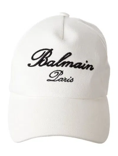 Pre-owned Balmain Cap In Neutrals