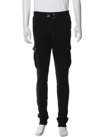 Pre-owned Balmain Cargo Pants In Black