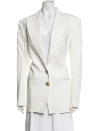 Pre-owned Balmain Coat In Neutrals