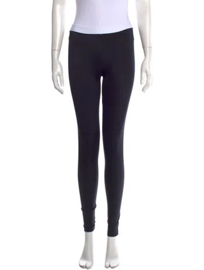 Pre-owned Balmain Skinny Leg Pants In Black