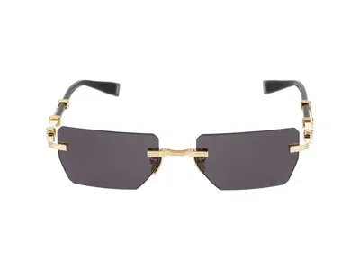Balmain Sunglasses  Bps-150e-53_pierre Gld - Blk 53/19/140 In Gold