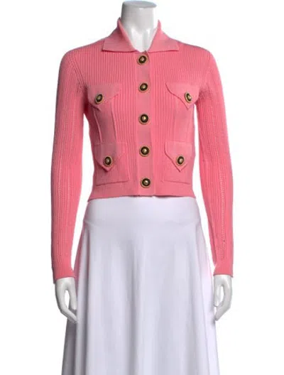 Pre-owned Balmain Sweater In Pink